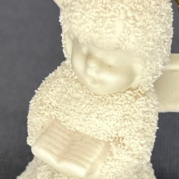 VTG Dept 56 Snowbabies A Basket of Joy Lincolnshirt Snowjade Angel Ornament Lot - Picture 7 of 16